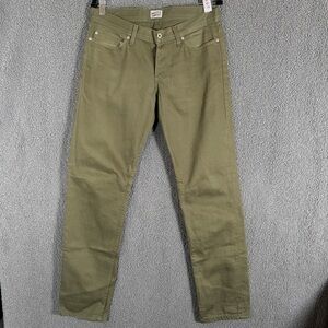 Naked & Famous Weired Guy Selvedge Chino Pants - Men's Size 33*32 - Green